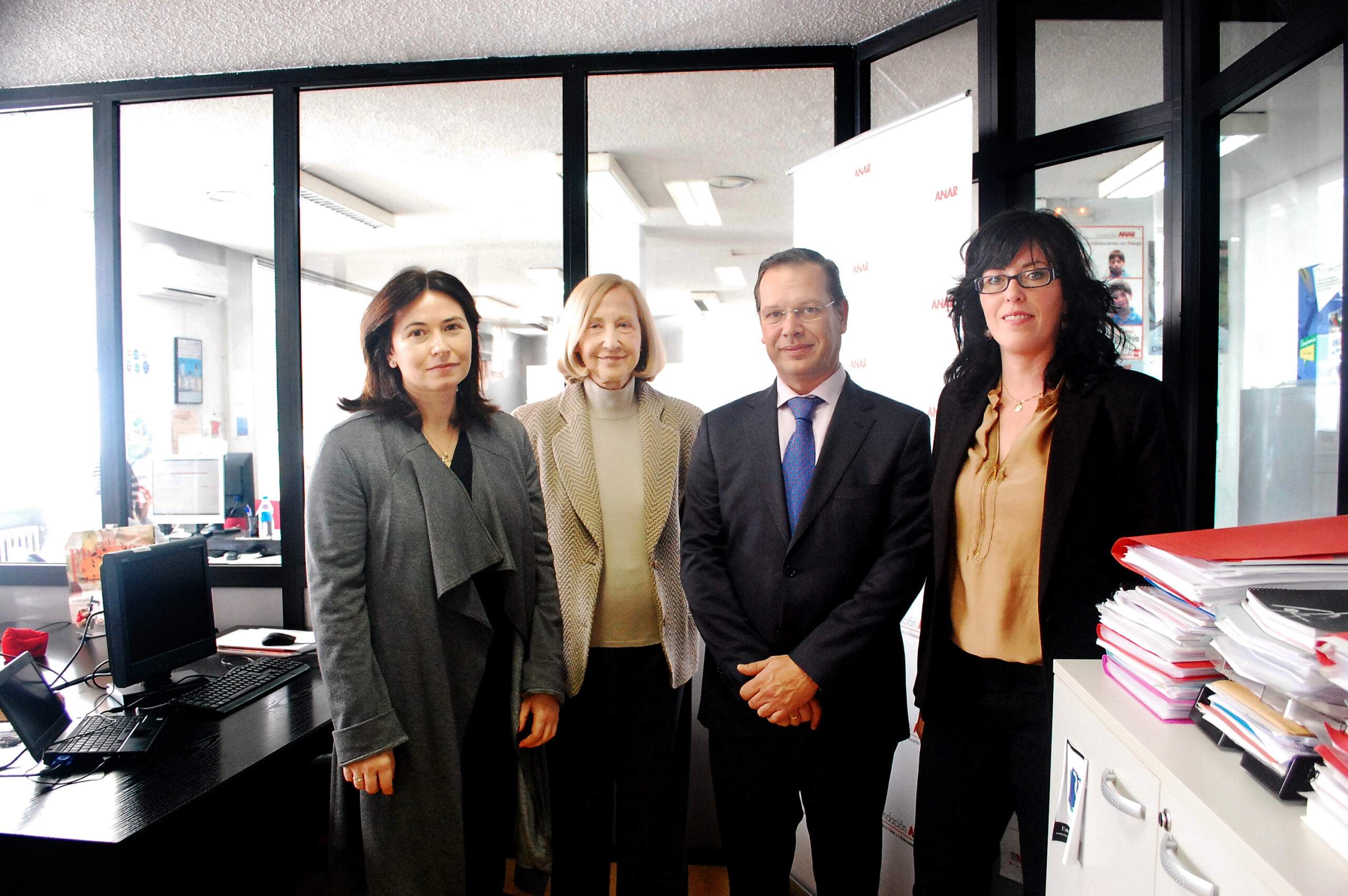 La viceconsejera de Políticas Sociales y Familia de la Comunidad de Madrid visita ANAR