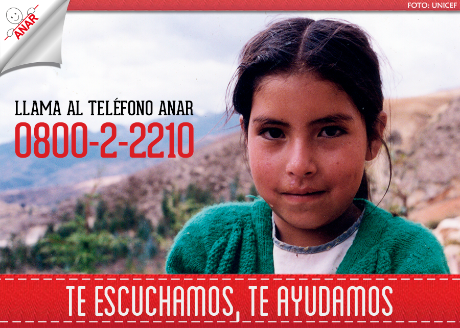 El Teléfono ANAR Perú cumple 17 años