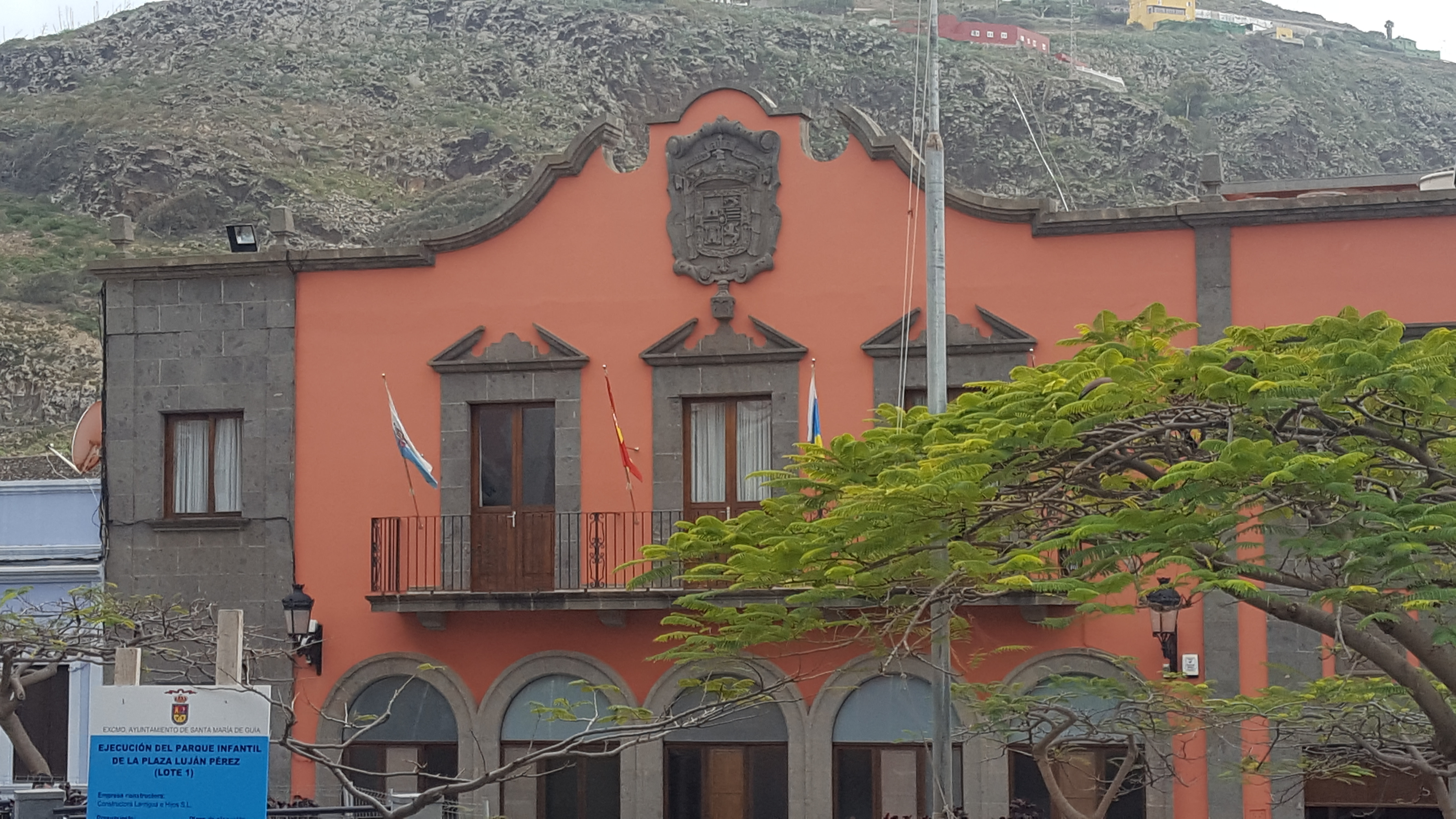ANAR en el Ayuntamiento de Santa María de Guía, Gran Canaria.
