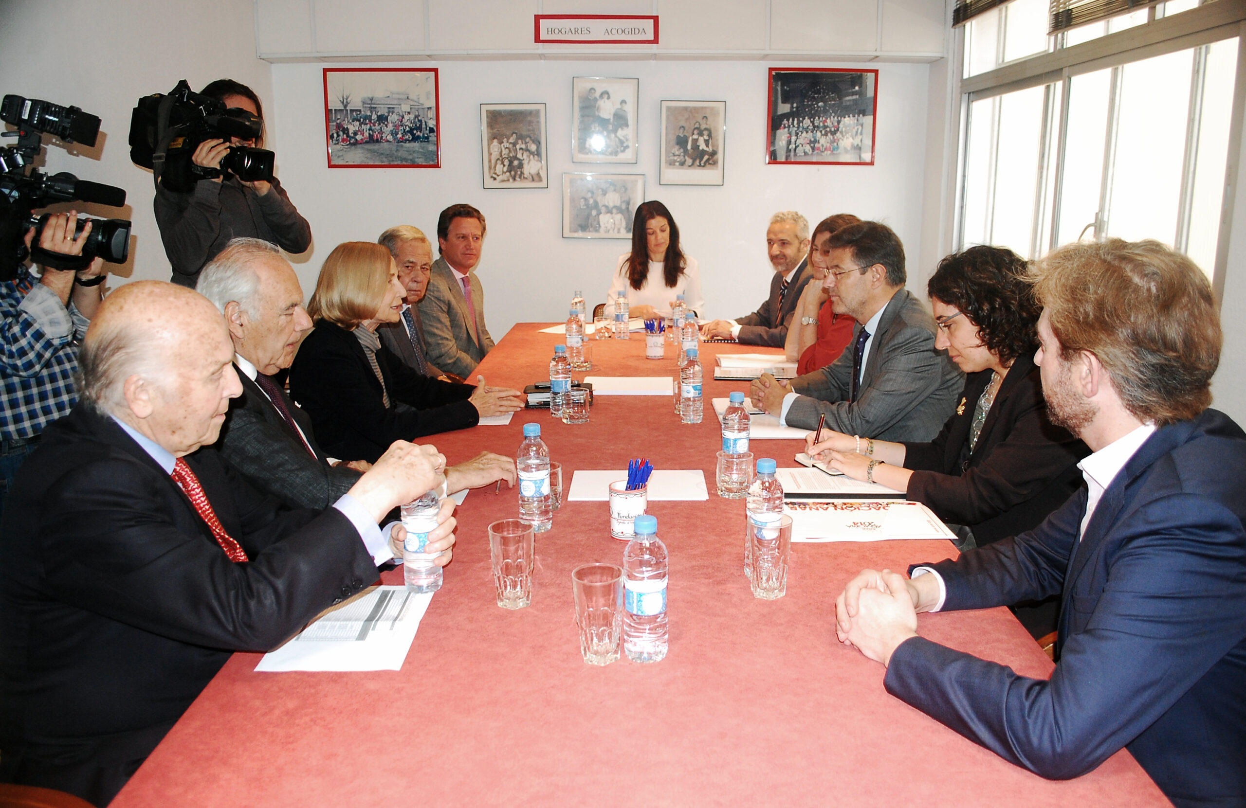 Silvia Moroder se reune con el ministro de Justicia en la Fundación ANAR
