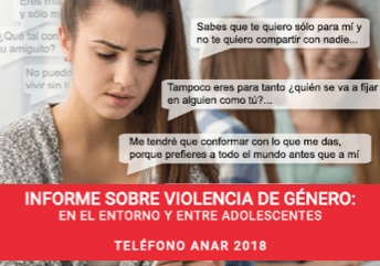 Informe sobre violencia de género: en el entorno y entre adolescentes