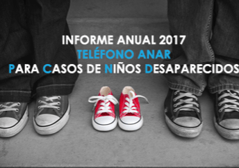 Informe anual 2017 para casos de niños desaparecidos