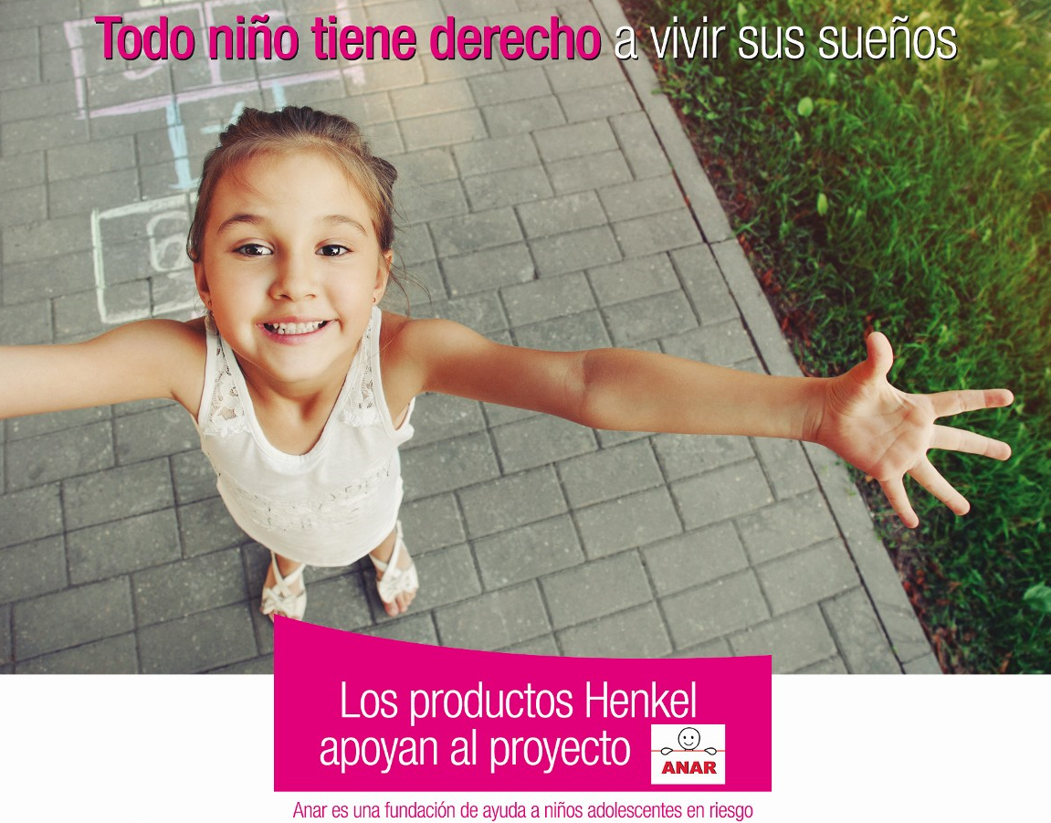 Henkel Ibérica y Eroski con la Fundación ANAR