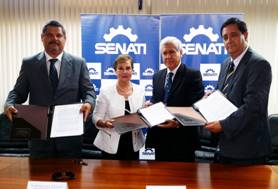 Acuerdo de ANAR Perú con el Servicio Nacional de Adiestramiento en Trabajo Industrial