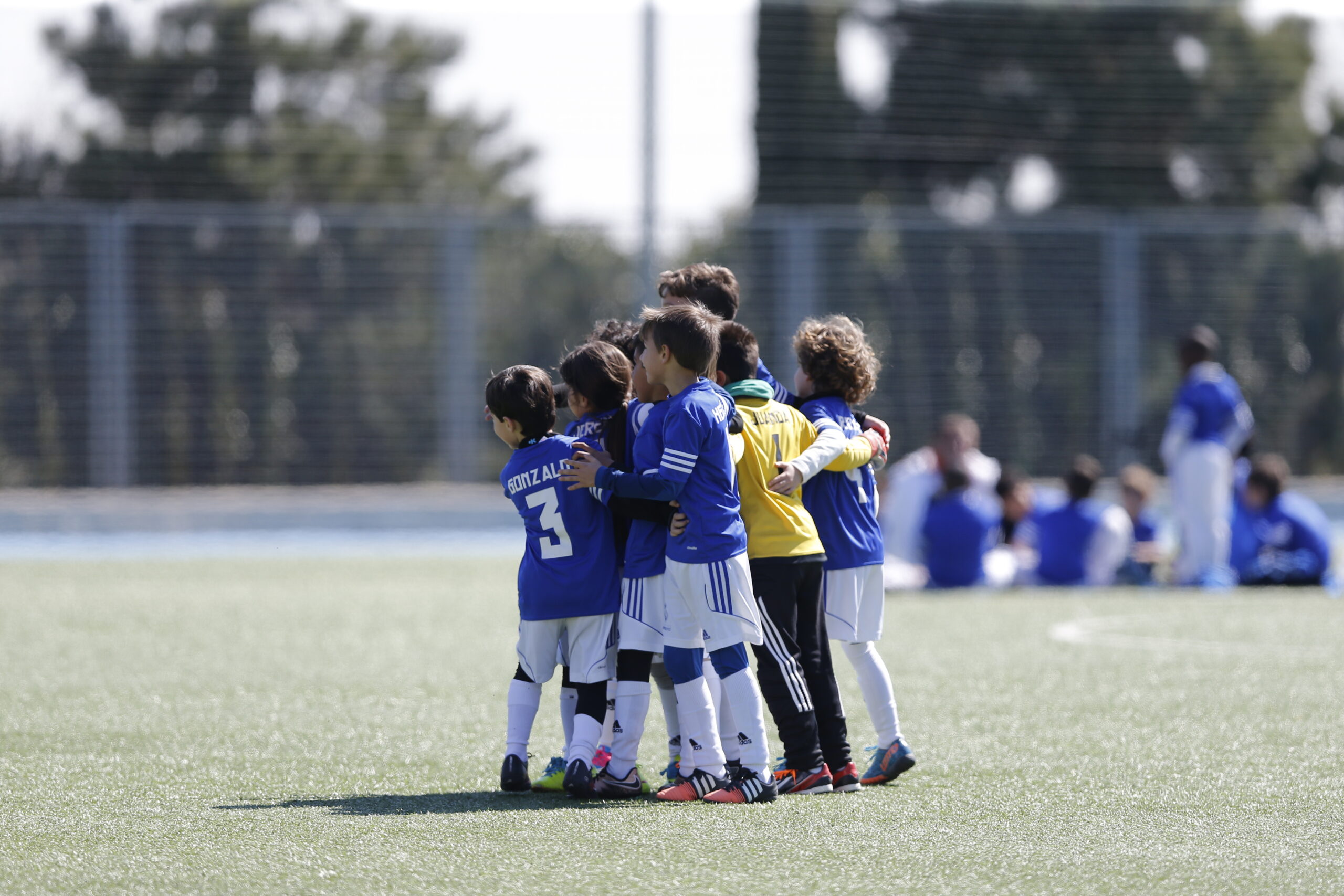 Niños de los Hogares ANAR en las escuelas sociodeportivas de la Fundación Real Madrid