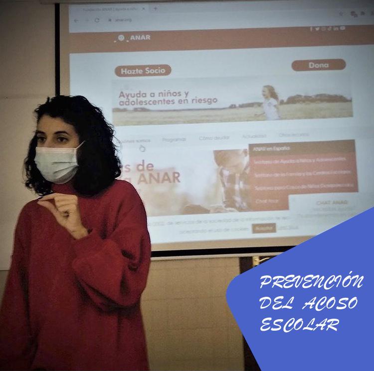 ANAR Valencia retoma los talleres de prevención del acoso escolar junto a Mutua Madrileña