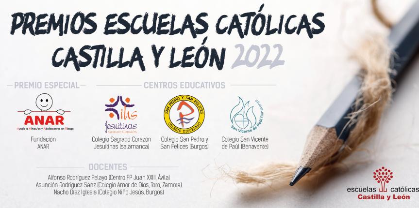 ANAR, galardonada en los ‘Premios Escuelas Católicas Castilla y León 2022’