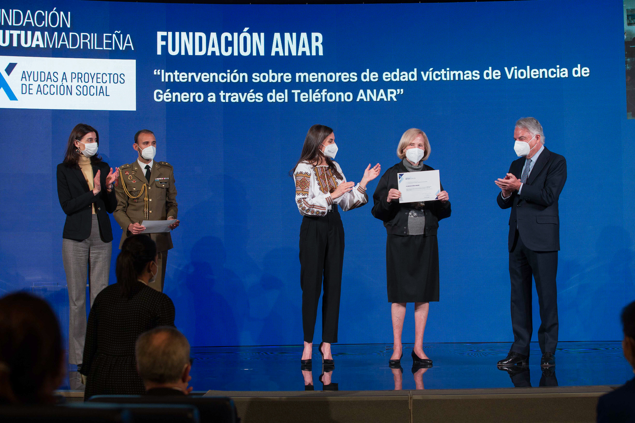 ANAR, reconocida en las ‘Ayudas Fundación Mutua’ por su ayuda a menores víctimas de violencia de género