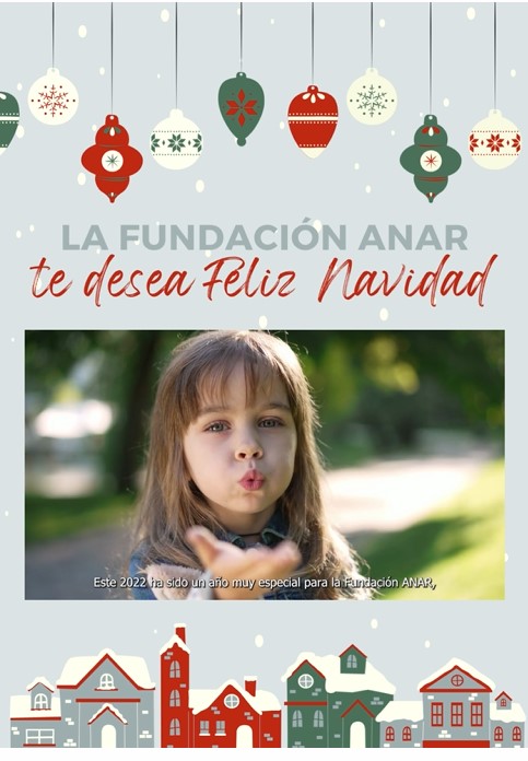 La Fundación ANAR te desea Feliz Navidad