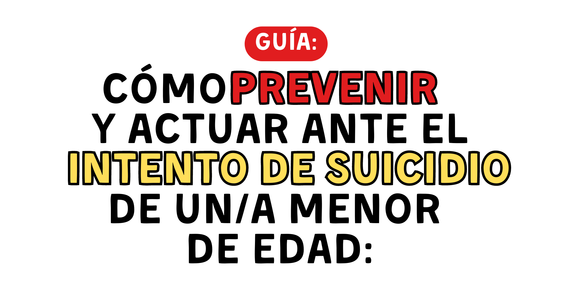 Cómo prevenir y actuar ante el intento de suicidio de un menor de edad ...