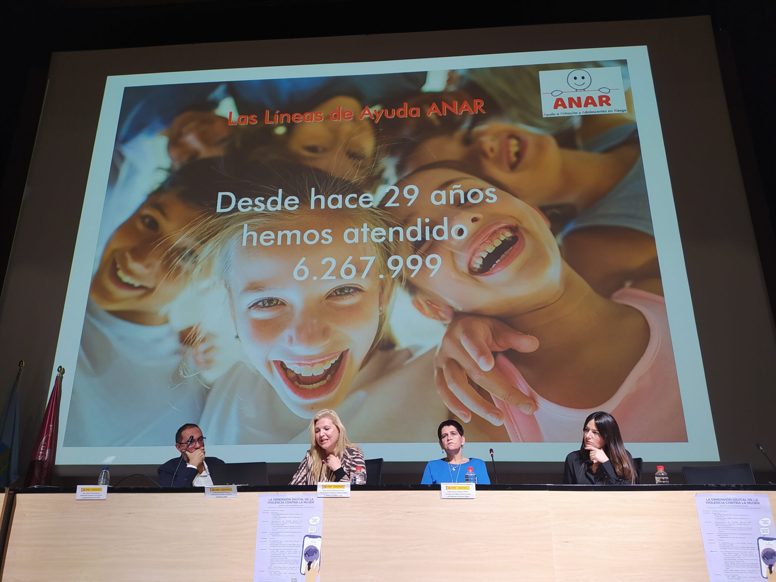 Fundación ANAR participa en la jornada ‘La Dimensión Digital de la Violencia contra la Mujer’