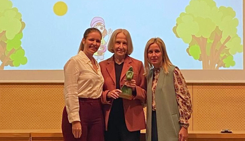 Silvia Moroder, galardonada en los ‘Premios Infancia 2023’ de la Comunidad de Madrid
