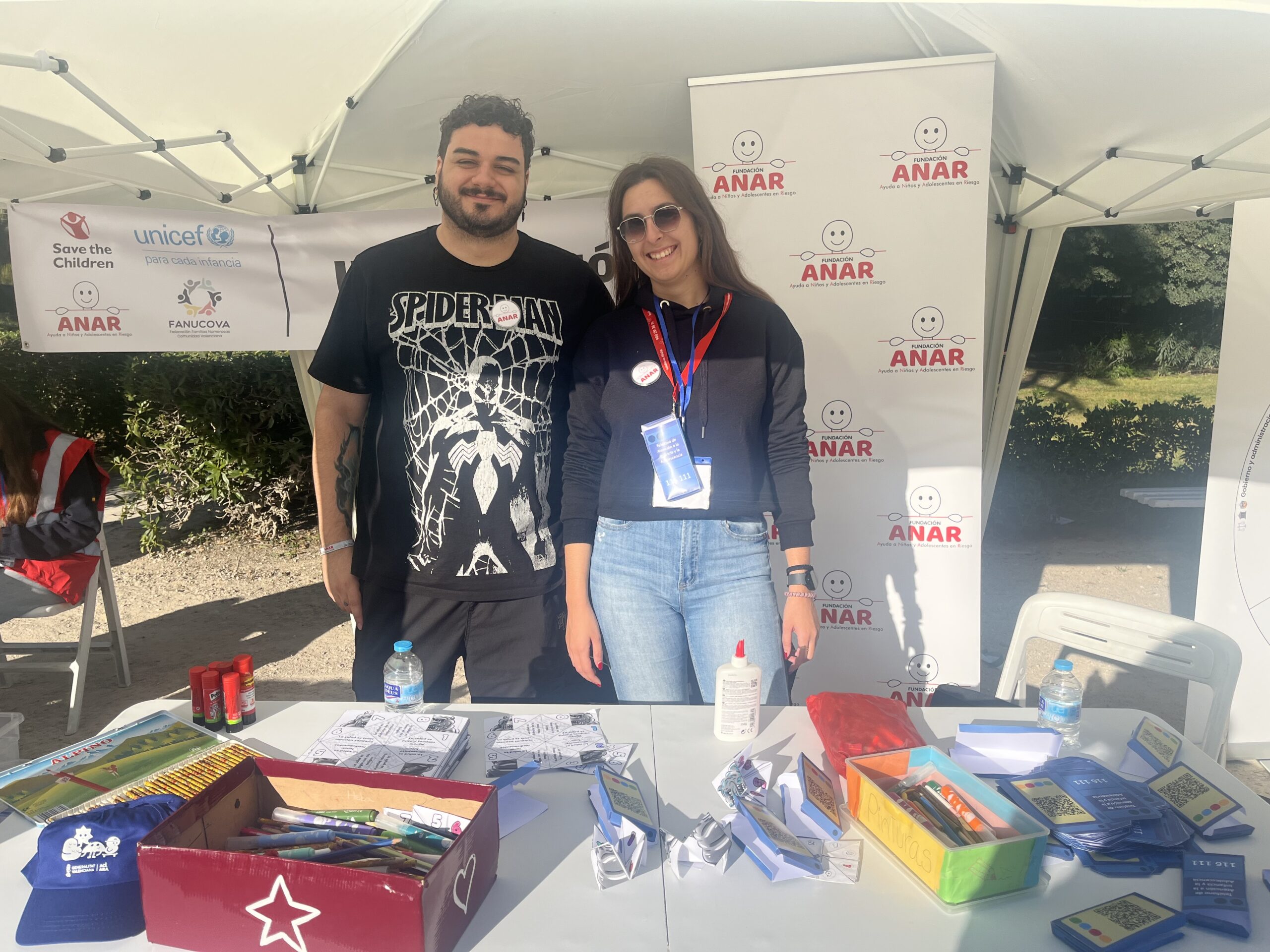 Fundación ANAR participa en la celebración del Día Universal de la Infancia en Valencia