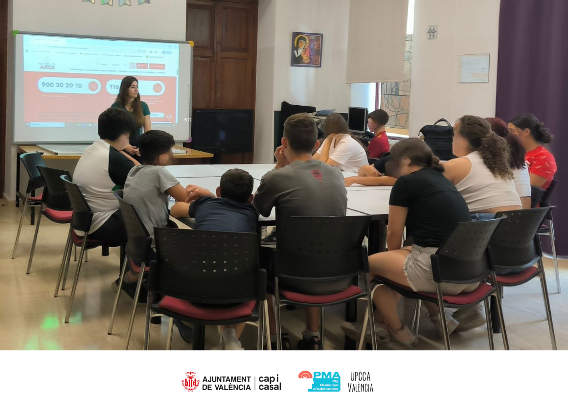 Fundación ANAR comienza a impartir el programa ‘Alfabetización Digital para la prevención de adicciones tecnológicas’ en Valencia