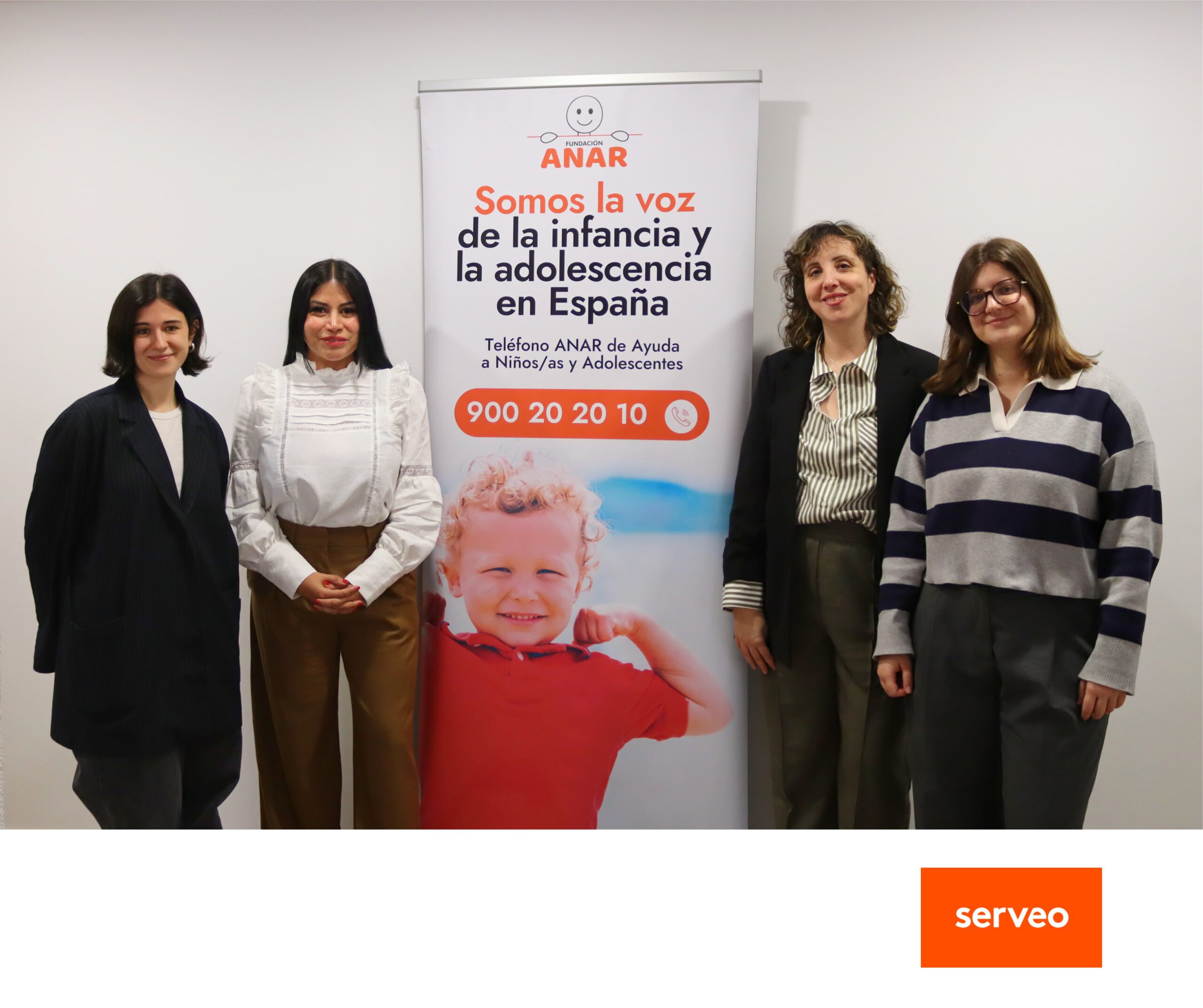 Comunidad Serveo colabora con Fundación ANAR para erradicar la violencia de género en la infancia y la adolescencia