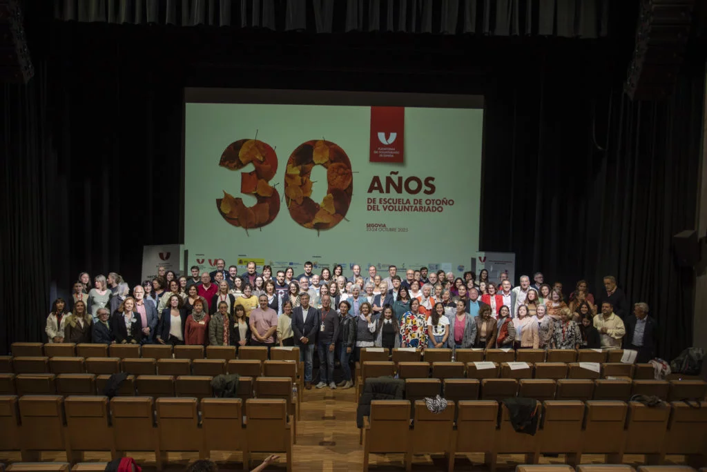 Fundación ANAR participa en la Escuela de Otoño del Voluntariado 2025, celebrada en Segovia